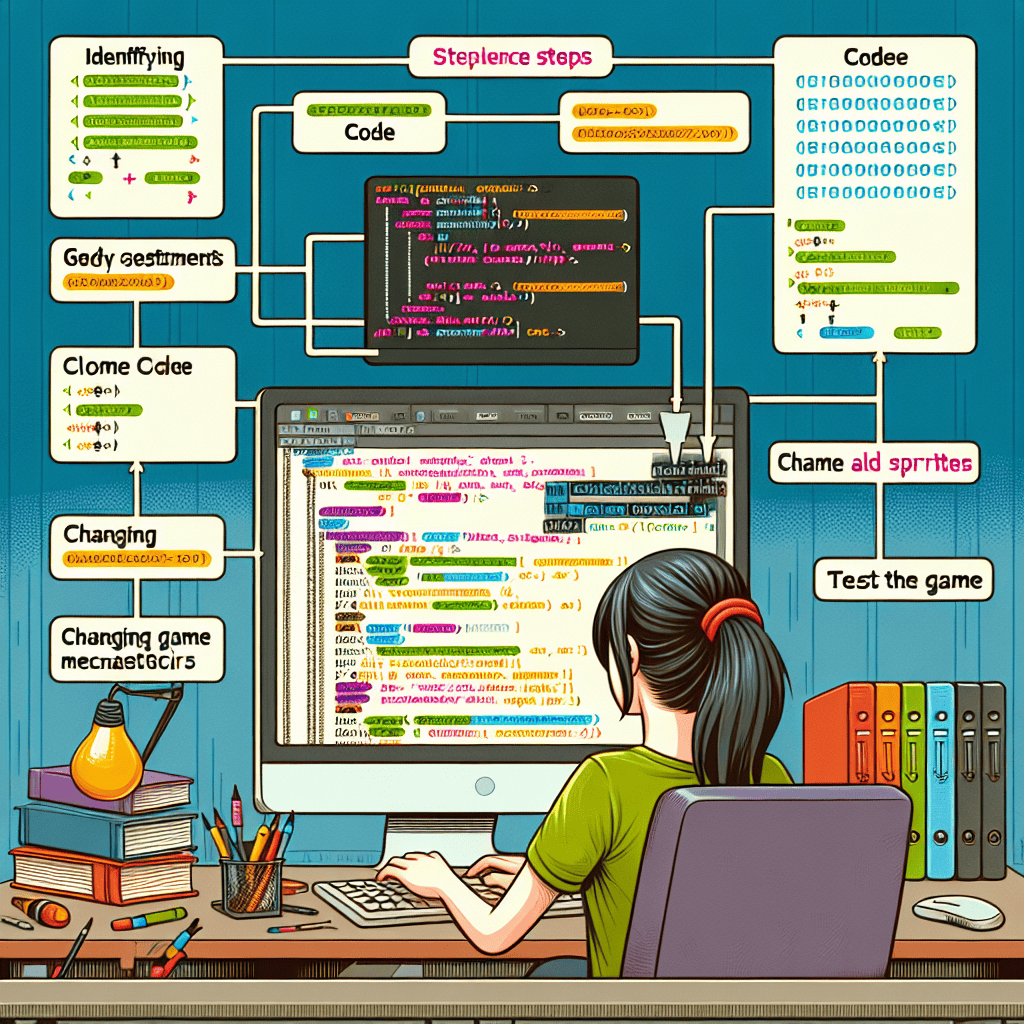 How to modify a game source code to make it unique