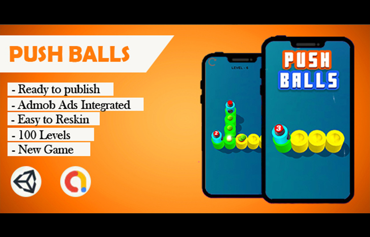 Push Balls Unity Game