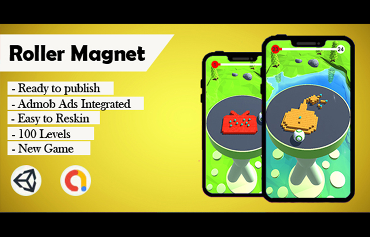 Roller Magnet Unity Game