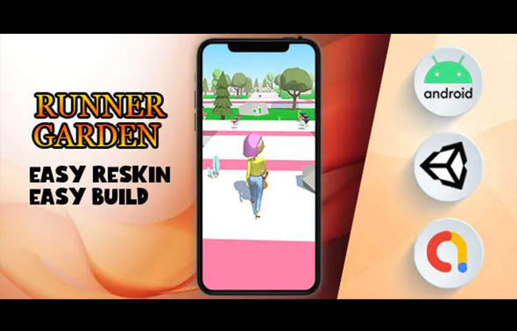 Runner Garden Unity Game