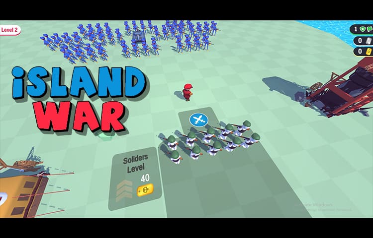 Island War Unity Game